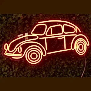 Led Neon VW Kaplumbağa Wos Wos Araba