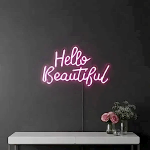 Hello Beautiful Led Neon